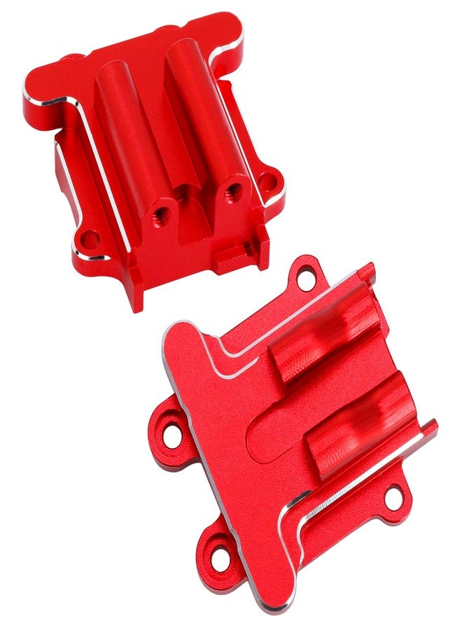 POLANTA 2Pcs Diff Cover Set Aluminum Upgrade Parts for Arrma 1/18 Granite Grom,1/14 Typhon Grom(Red) - Image 3